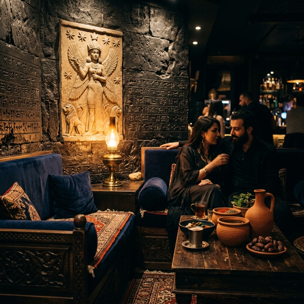İnanna Cafe Bar İç Mekan